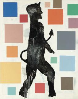 Donald Baechler - Self Portrait