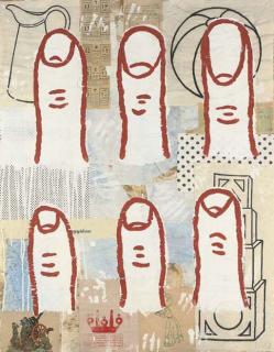 Donald Baechler - Six Fingers