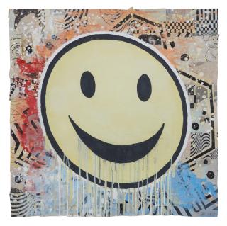 Donald Baechler - Smiley Face