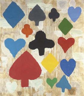 Donald Baechler - Suits #5