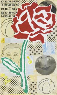 Donald Baechler - Sunday By The Bay Flower