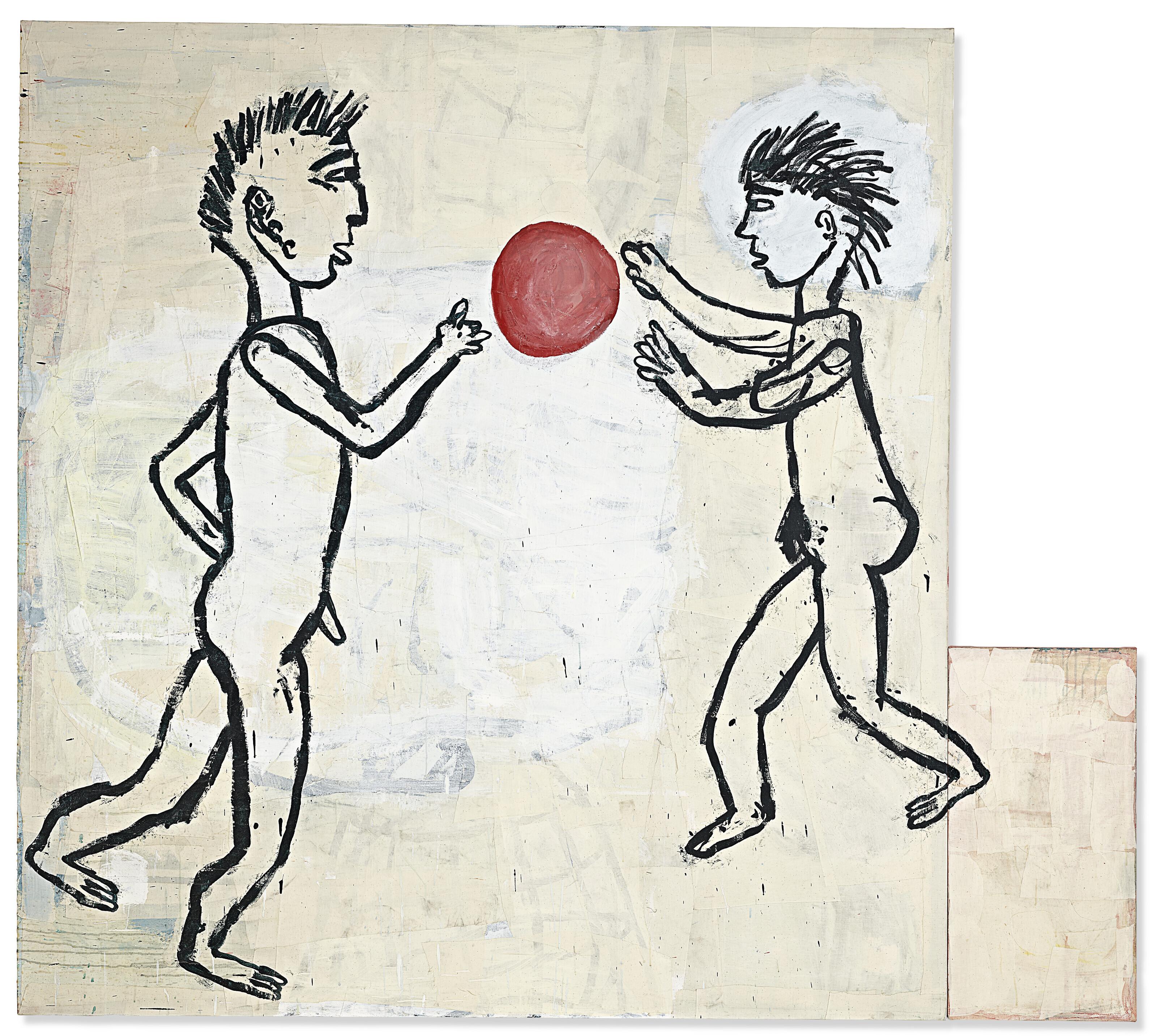 Donald Baechler - The Joy of Life