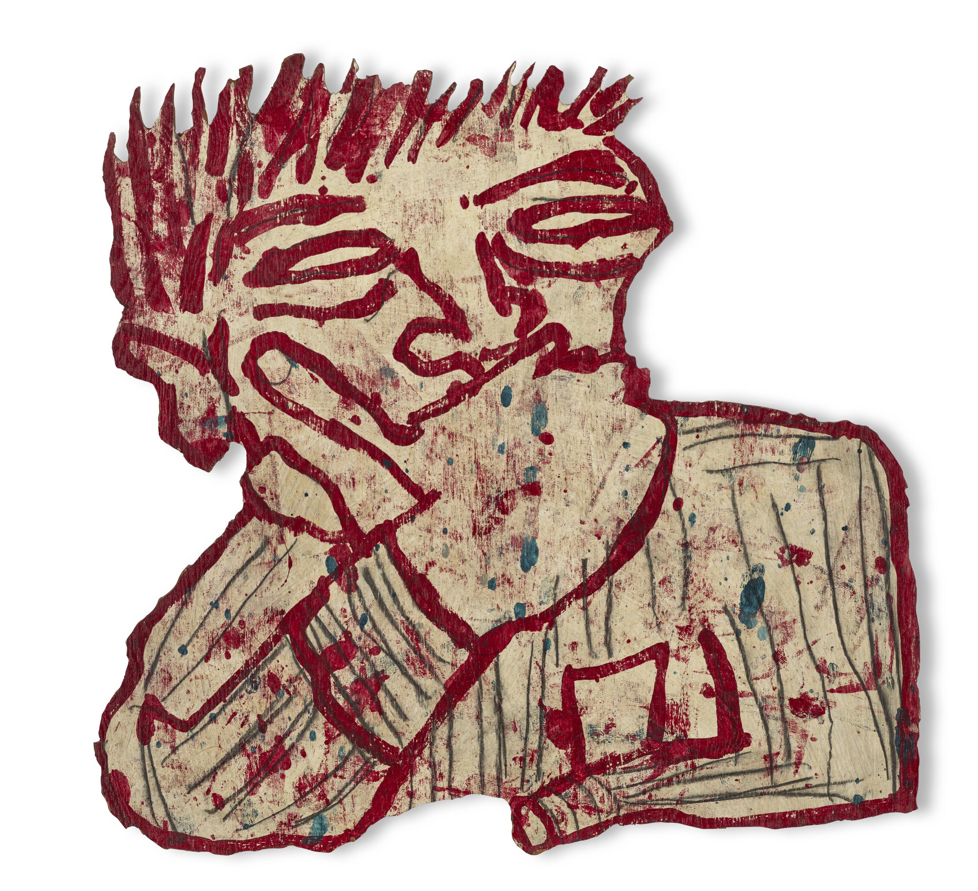 Donald Baechler - The Thinker