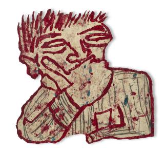 Donald Baechler - The Thinker