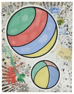 Donald Baechler - Two Balls