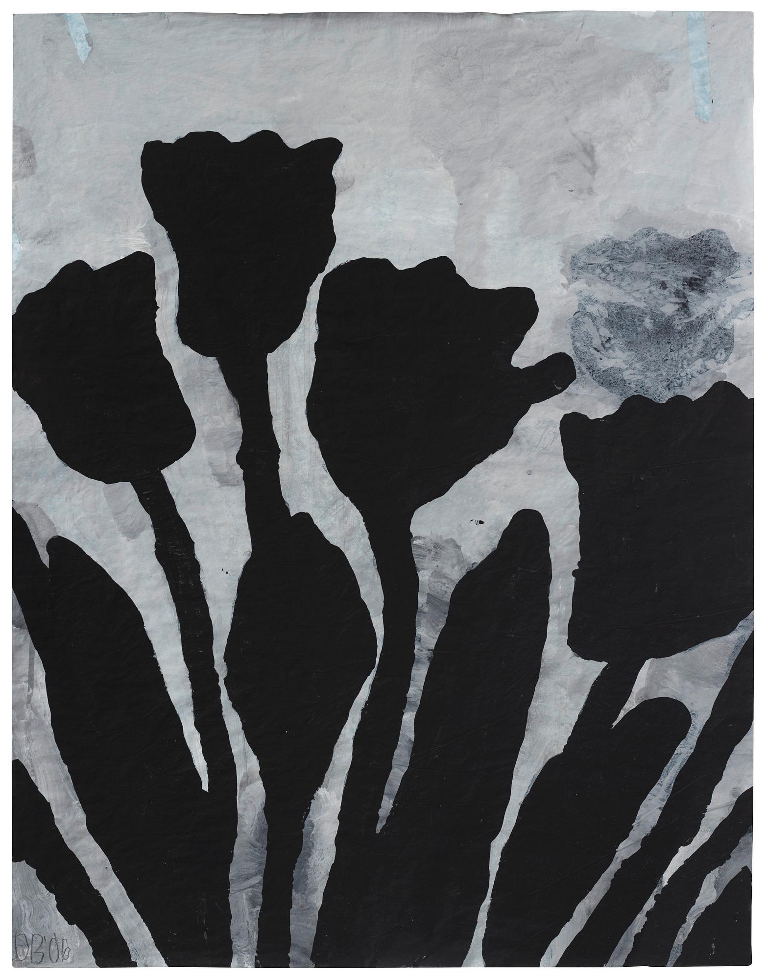 Donald Baechler - \'Untitled (Flowers)\'