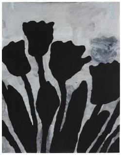 Donald Baechler - \'Untitled (Flowers)\'