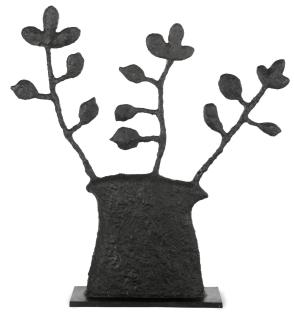 Donald Baechler - Untitled (Plant)