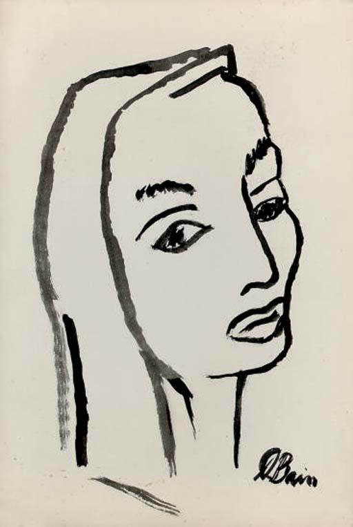 Donald Bain - Portrait of a girl; and 2 other portraits by the same hand