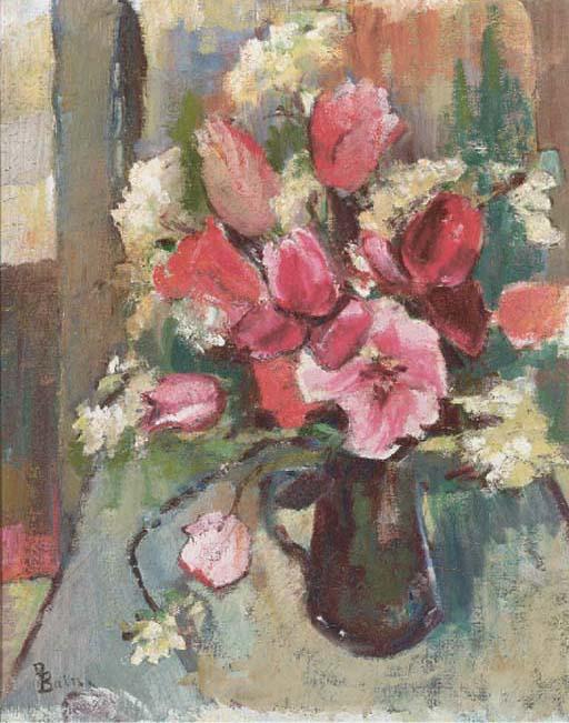 Donald Bain - Spring flowers in a jug
