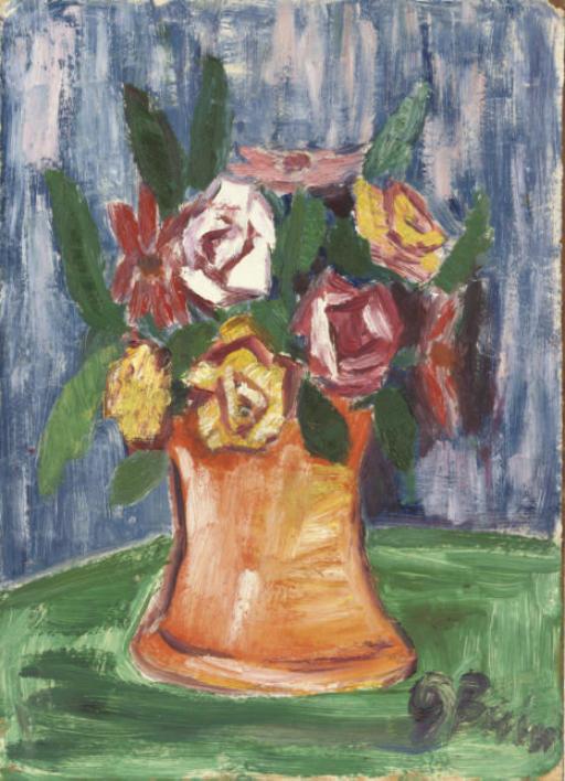 Donald Bain - Still life with roses