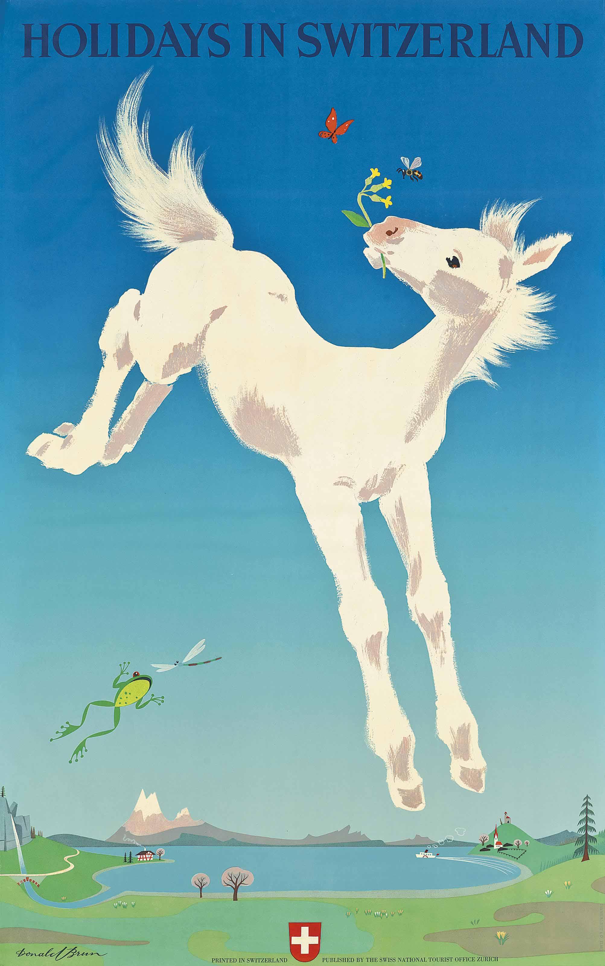 Donald Brun - Holidays In Switzerland