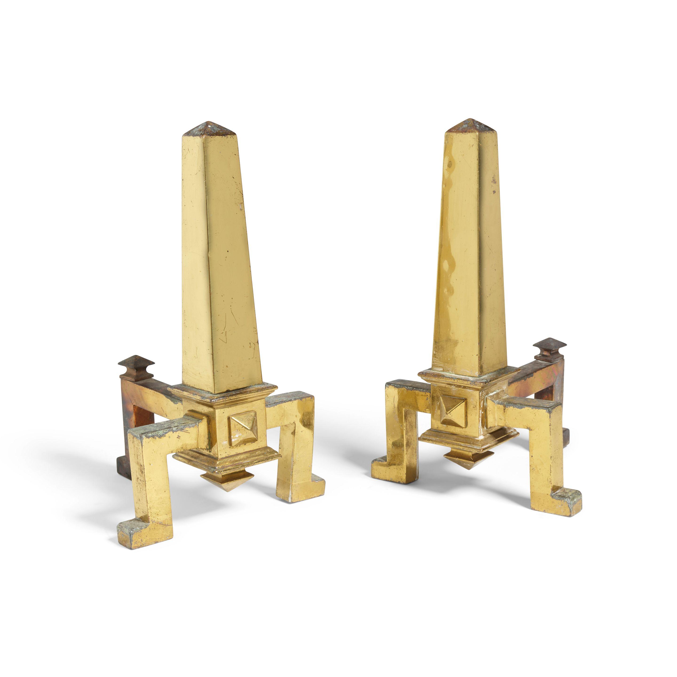 Donald Deskey - Pair of Andirons