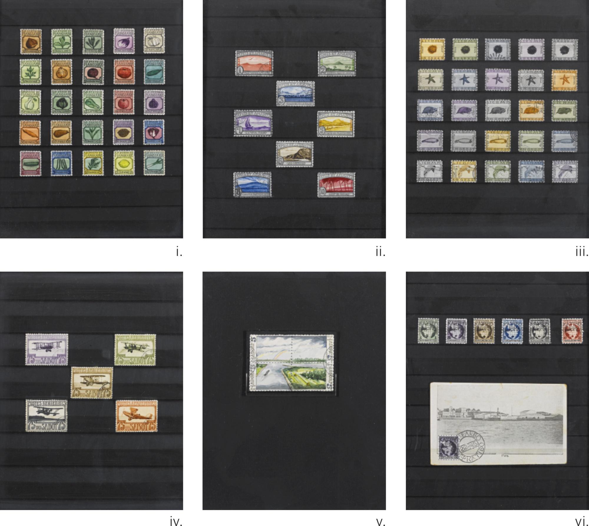 Donald Evans - Lo Stato Di Mangiare; Amis Et Amants; Lichaam En Geest; Postes Aériennes Du Sabot; Nadorp; Territoires De Calude – Etats D’Outre Mer [Six Works]