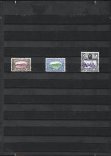 Donald Evans - Tropides Islands - A Series of Three Stamps