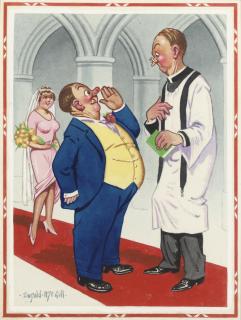 Donald Fraser Gould McGill - \'Are you going to give the bride away?!\' \'Tain\'t likely guv\'nor. Why I\'m \'er father!\' (illustrated); Young love; and Emergency measures