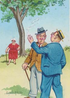 Donald Fraser Gould Mcgill - \'Look at that enormous old beech!.\' \'Sir!! That\'s my wife!\' (illustrated); and \'Man does not live by bread alone!\'