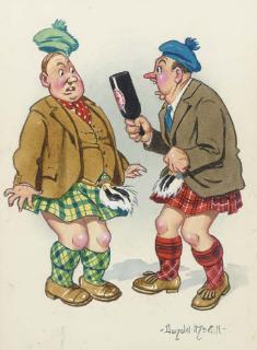 Donald Fraser Gould Mcgill - \'Ye dom scoondrel, I\'d smash this bottle over yer head if I hadna\' left twopence on it!!\' (illustrated); and \'You left yer umbrella in the kirk last night McTavish\'