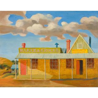 Donald Friend - Australian the Store At Hill End