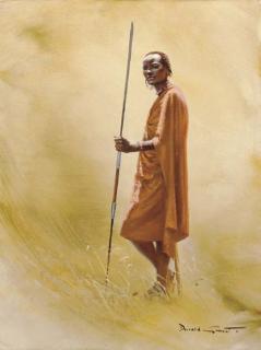 Donald Grant - A Massai youth