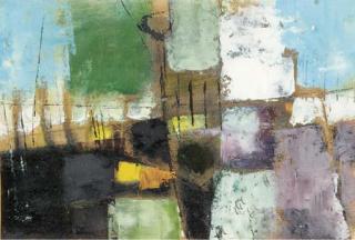 Donald Hamilton Fraser, R.A. - Abstract Landscape