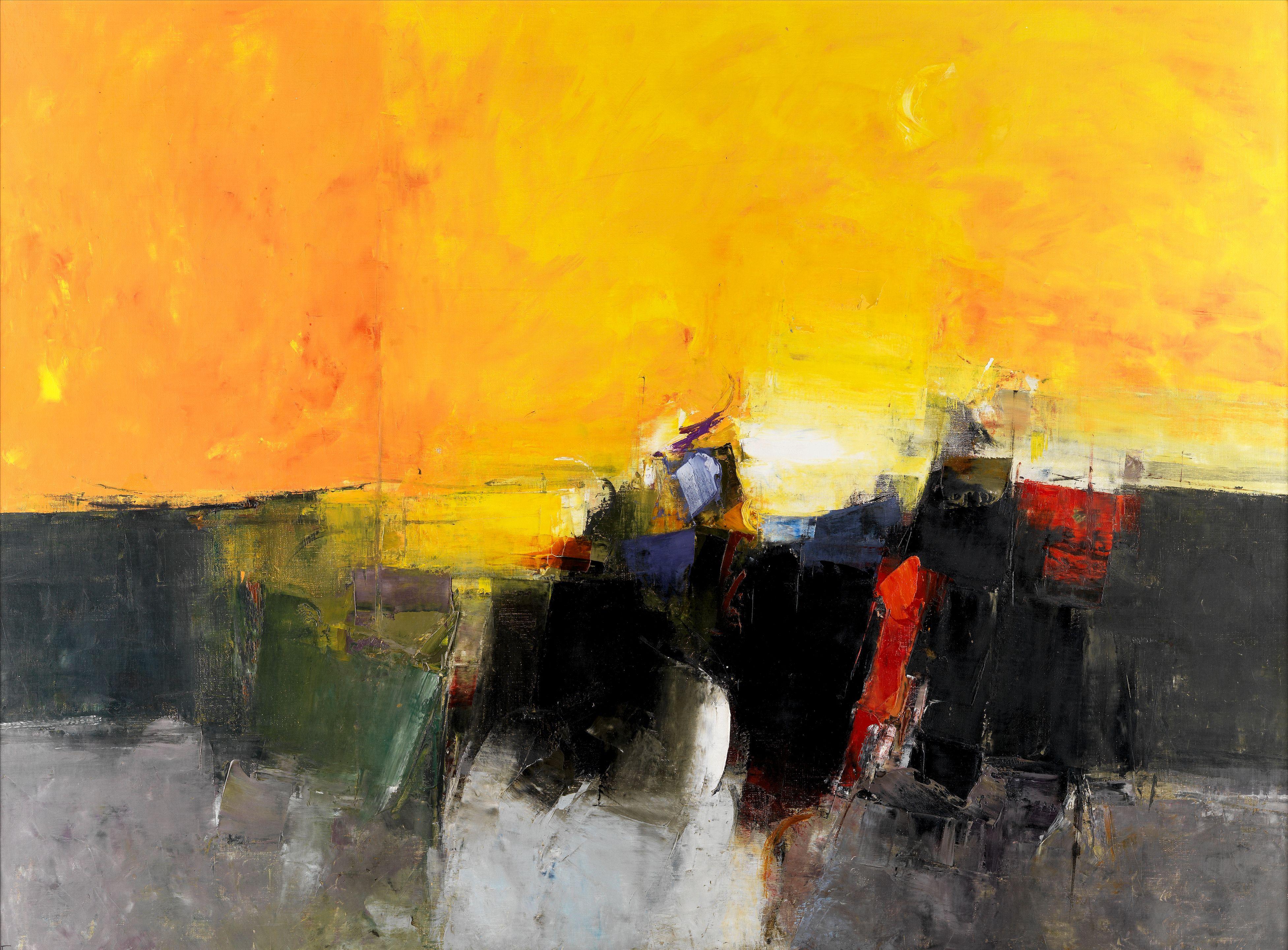 Donald Hamilton Fraser R.A. - Beach Seascape