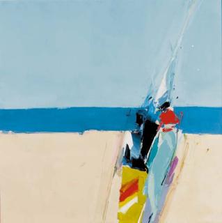 Donald Hamilton Fraser, R.A. - Beachscape