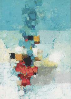 Donald Hamilton Fraser, R.A. - Landscape Composition