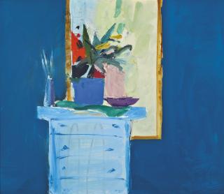 Donald Hamilton Fraser, R.A. - Still Life With Mirror
