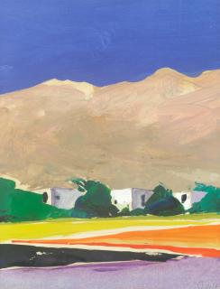 Donald Hamilton Fraser R.A. - Study near Jerusalem No. I