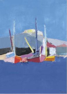 Donald Hamilton Fraser - A study of boats