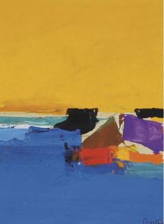 Donald Hamilton Fraser - Landscape fragment