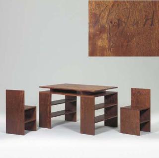 Donald Judd - Desk And Chairs (F.82.2, F82.3)