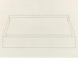 Donald Judd - Ohne Titel (Hommage à Picasso).