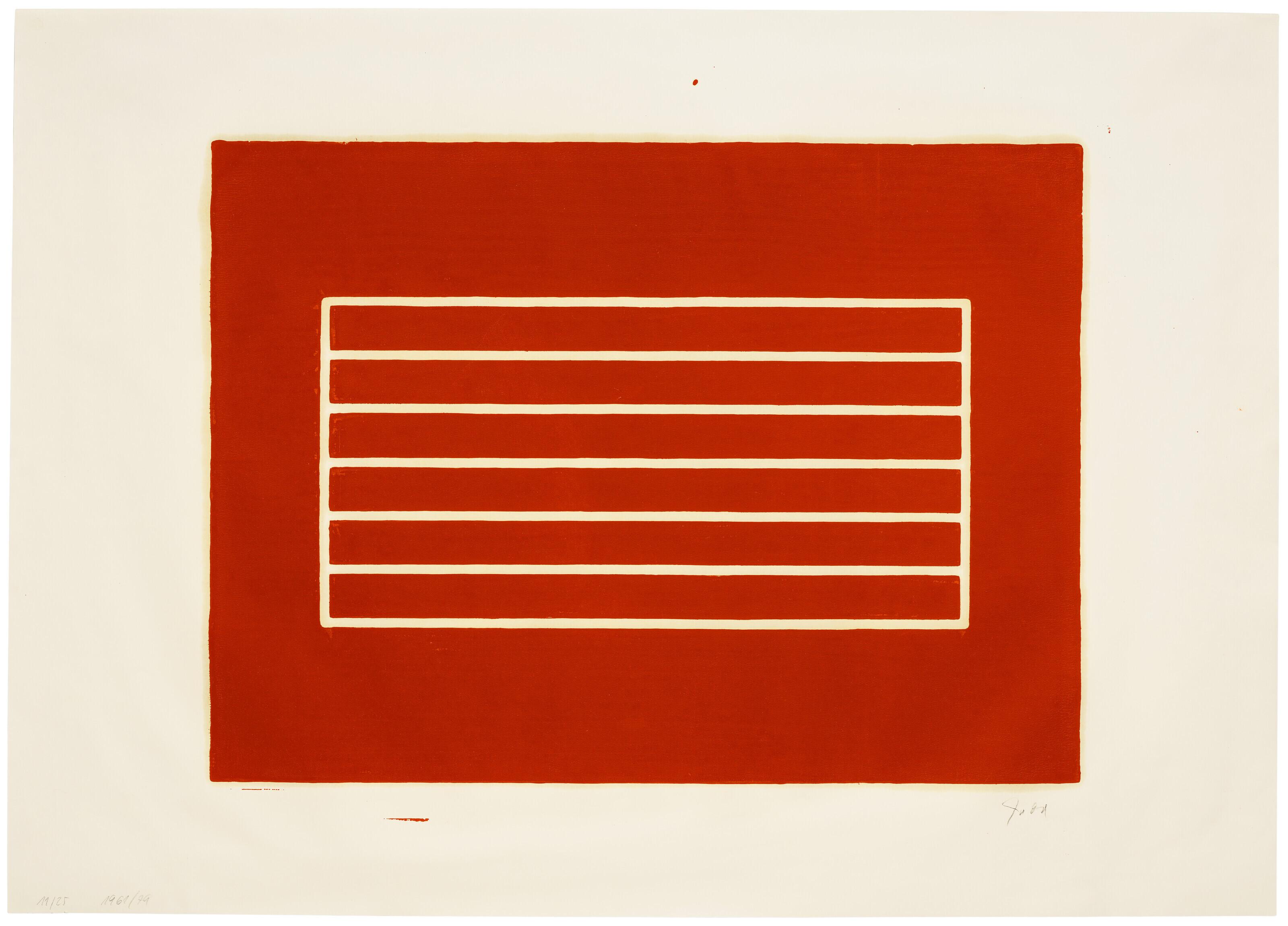 Donald Judd - Untitled: one print