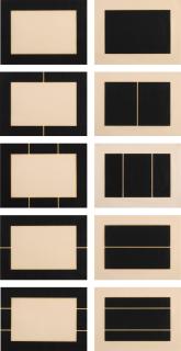 Donald Judd - Untitled (Schellmann 177-186)