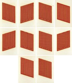 Donald Judd - Untitled  (Schellmann 41, 43, 45, 49, 51-6)