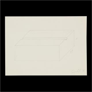 Donald Judd - Untitled (Working Drawing)