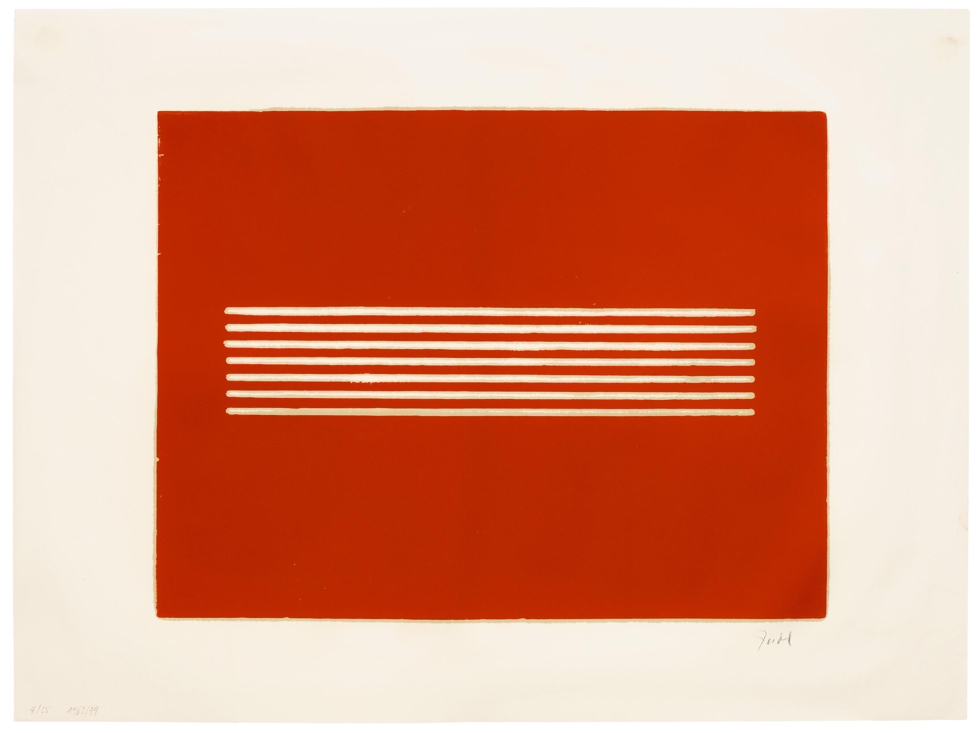 Donald Judd - Untitled