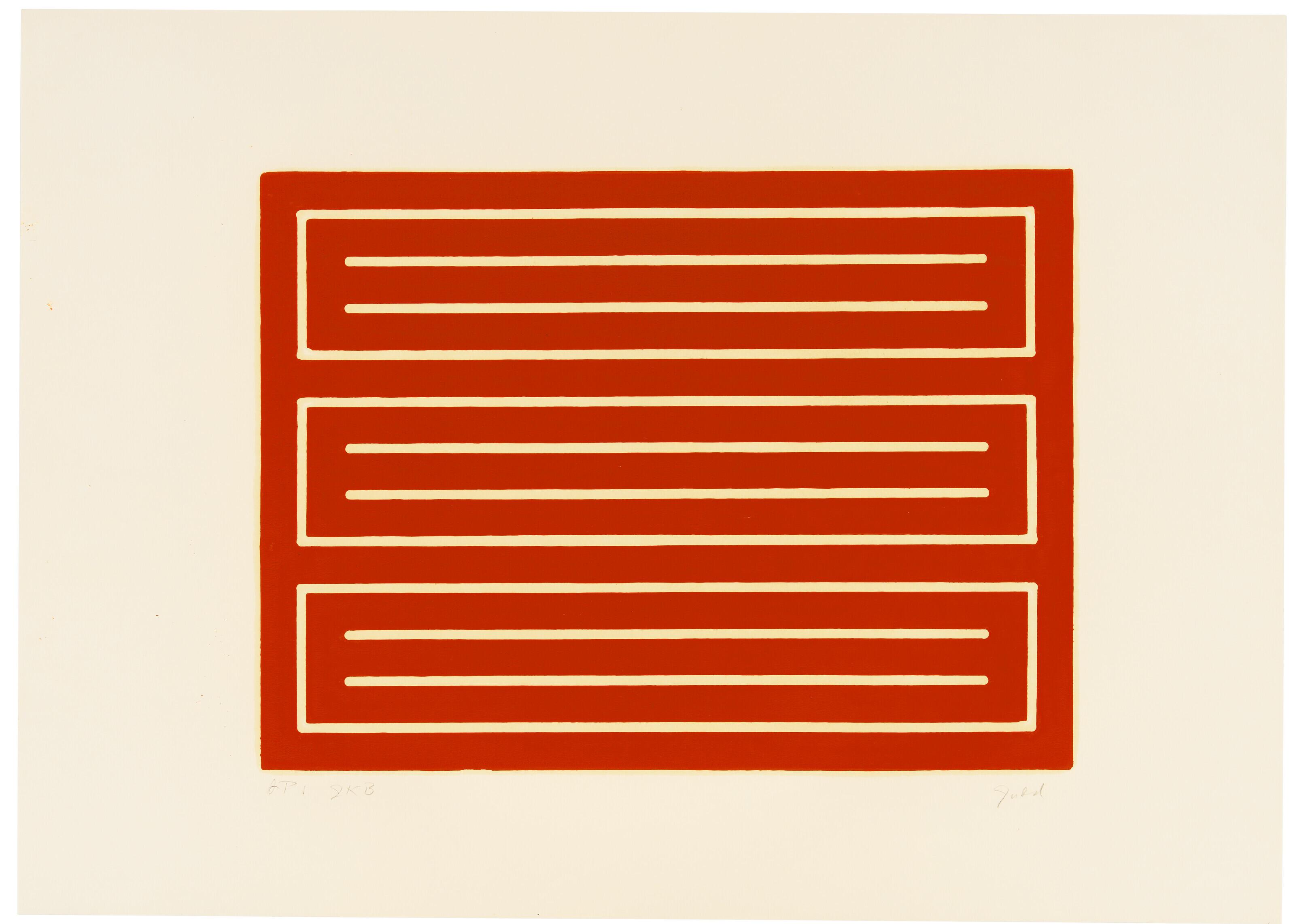 Donald Judd - Untitled