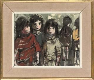 Donald McIntyre - A group of children