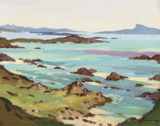 Donald Mcintyre - Beach at Arisaig