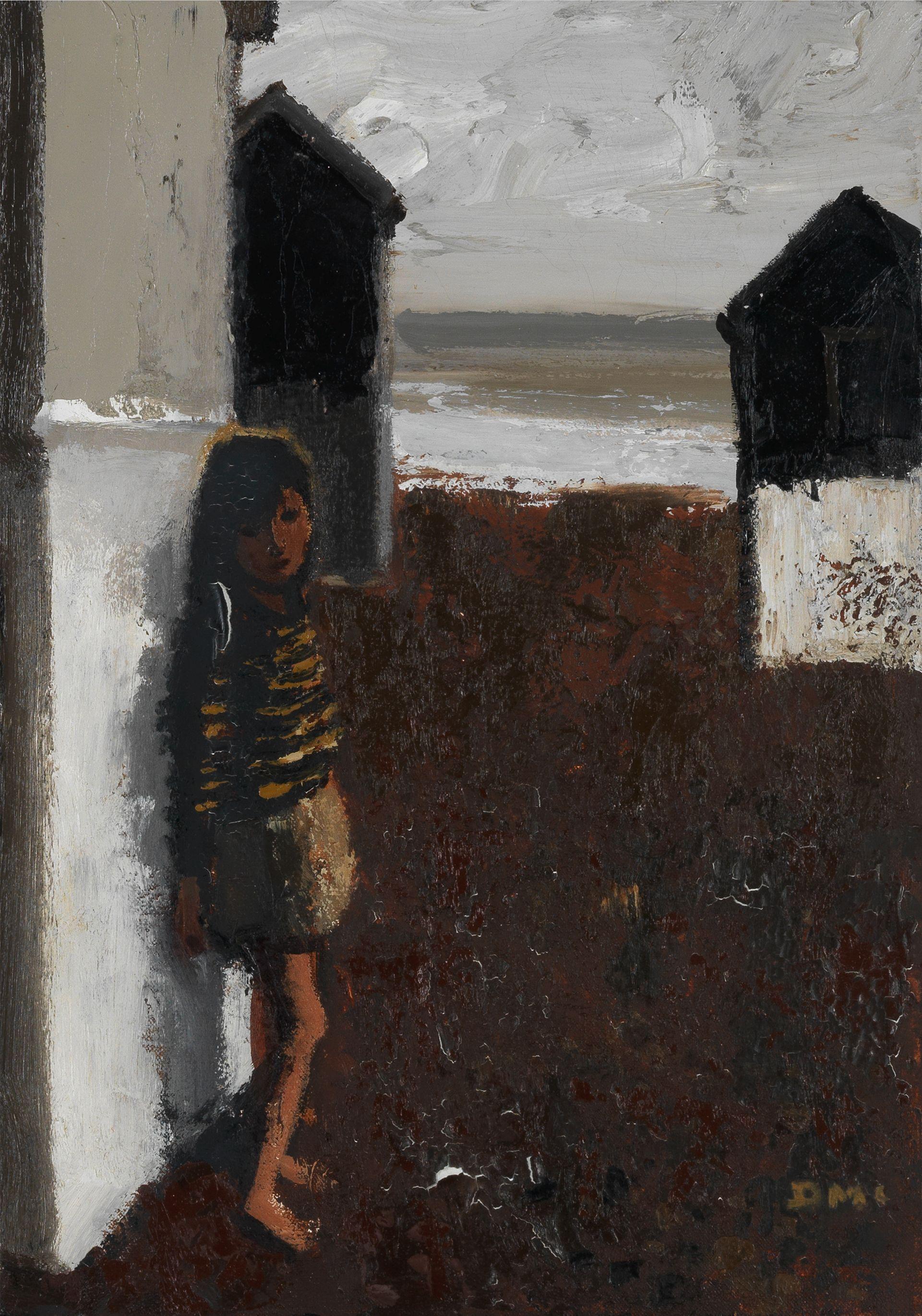 Donald McIntyre - Figure and Beach Huts