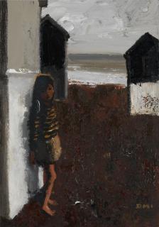 Donald McIntyre - Figure and Beach Huts