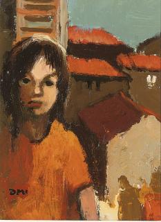 Donald McIntyre - Girl at Cordes
