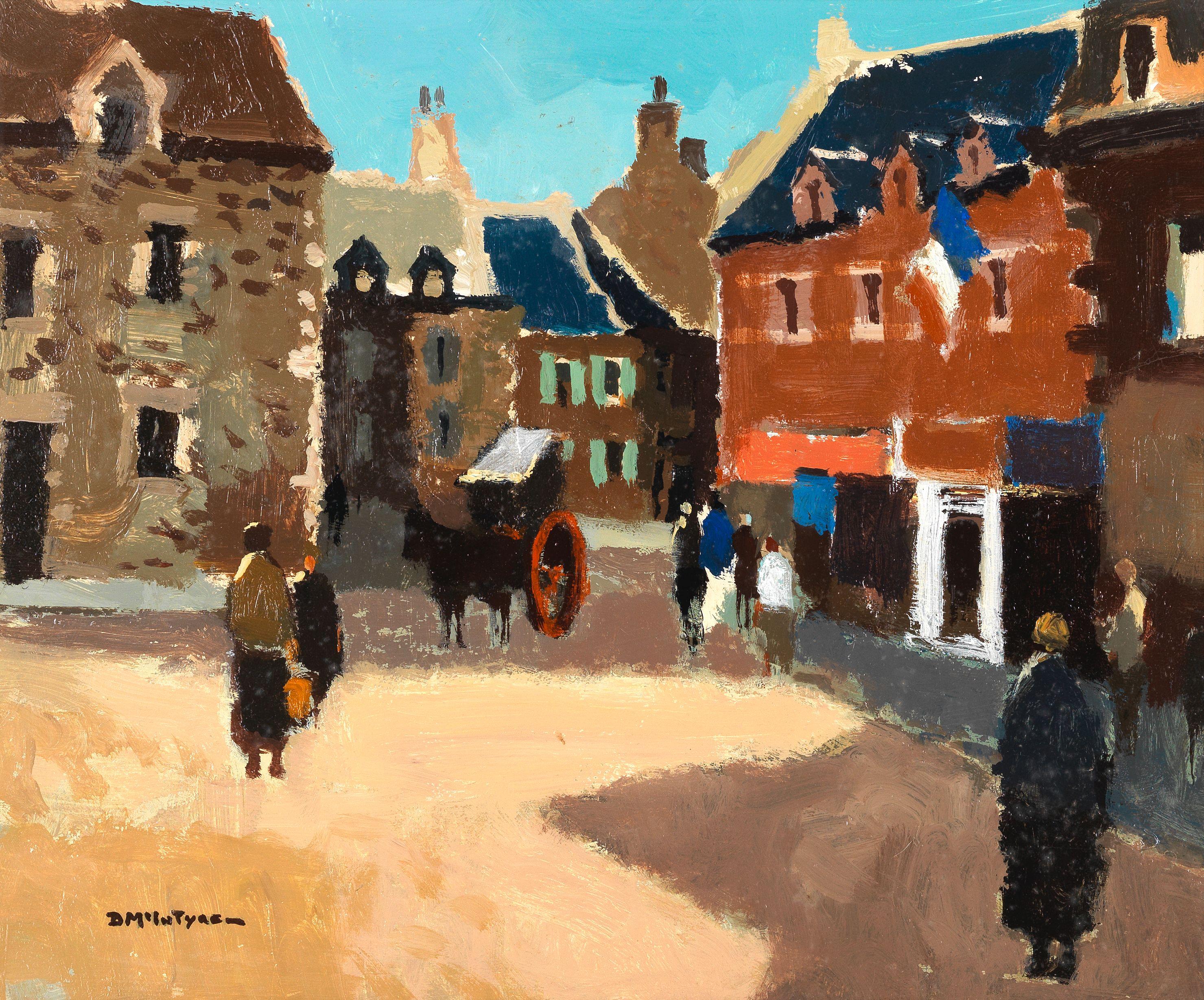 Donald McIntyre - Market Day Brécey