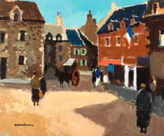 Donald McIntyre - Market Day Brécey