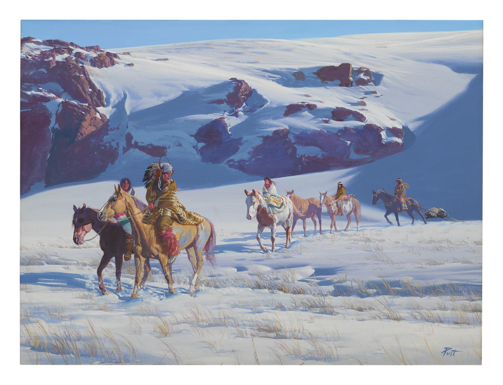 Donald Putnam - Indian Hunting Party