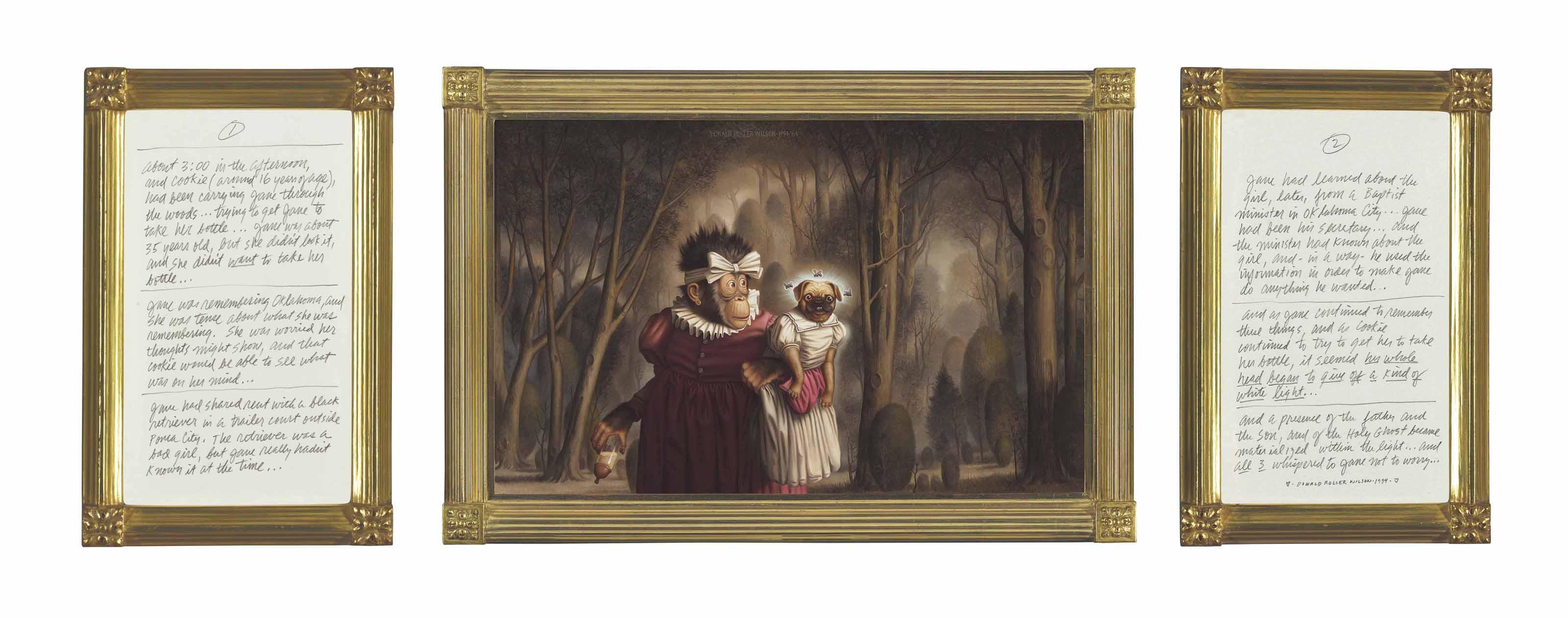 Donald Roller Wilson - Cookie (Around 16 Years Old) Carries Jane Through The Woods And Tries To Get Jane To Take Her Bottle (Thinking That Jane Is Just A Baby But With Jane Actually Being Around 35 Years Old And Having Quite A Past)