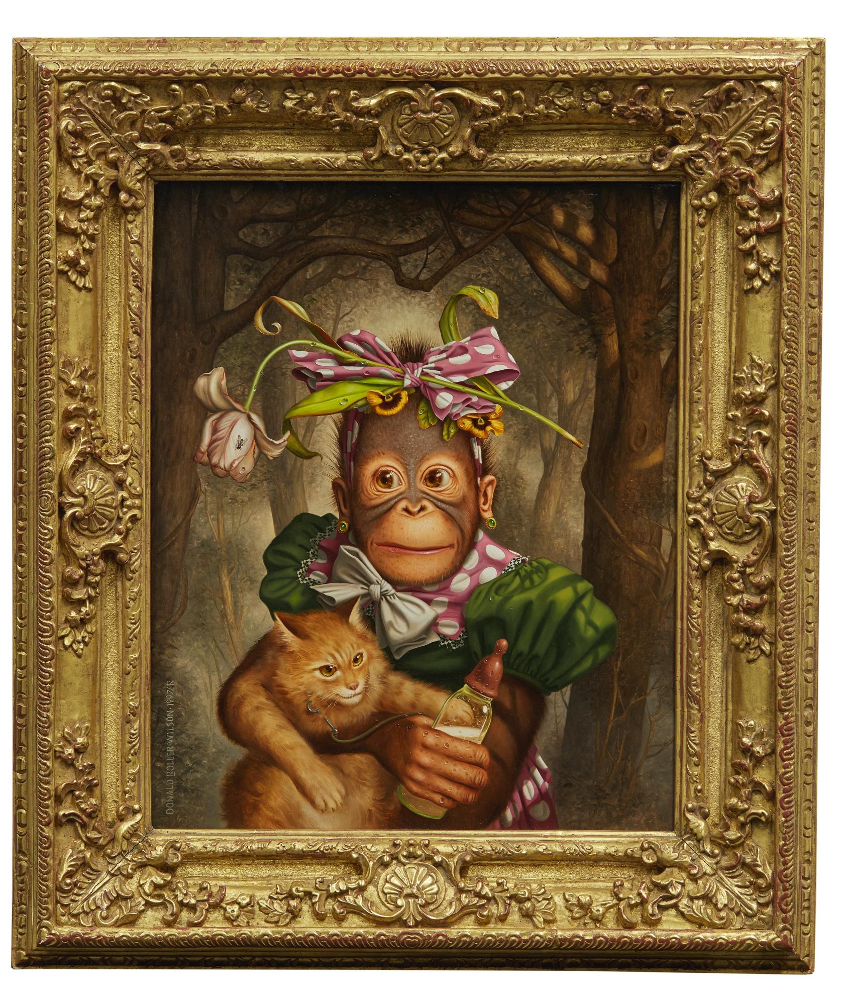 Donald Roller Wilson - Cookie Holding Judy